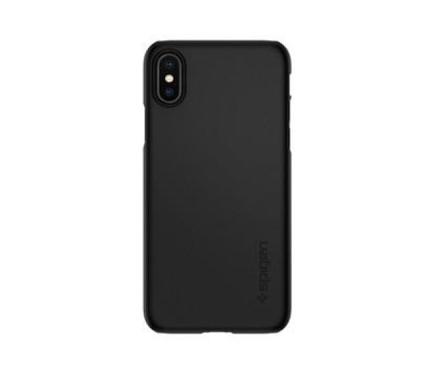 Etui Thin Fit do iPhone X czarne - 1382024 - zdjęcie 2